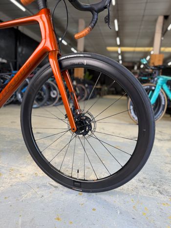 Used Giant TCR Advanced Pro Disc 0 AX 2022 2022 Road & Gravel, Orange — image 3 of 24