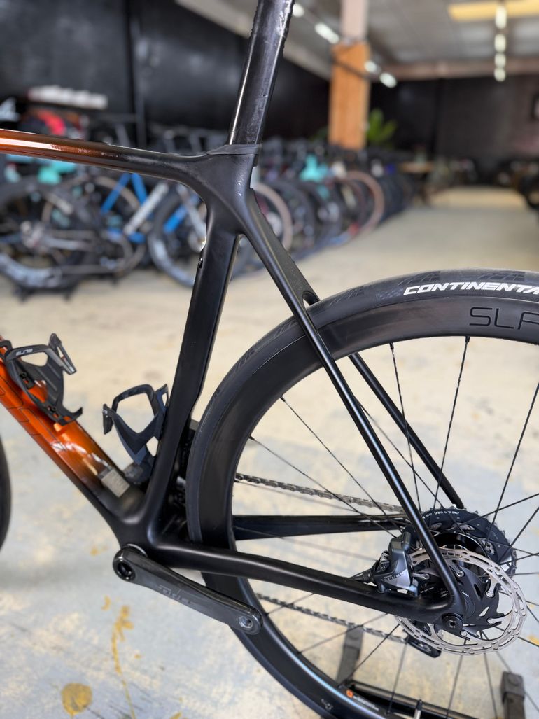 Used Giant TCR Advanced Pro Disc 0 AX 2022 2022 Road & Gravel, Orange — image 22 of 24