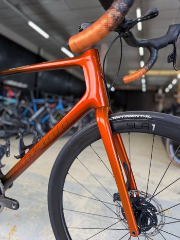Used Giant TCR Advanced Pro Disc 0 AX 2022 2022 Road & Gravel, Orange — image 7 of 24