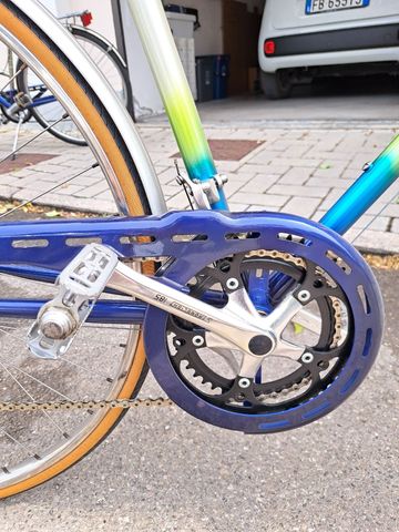 Used Non esiste Custom Campagnolo Record 1990 Urban, Light Gray — image 6 of 8