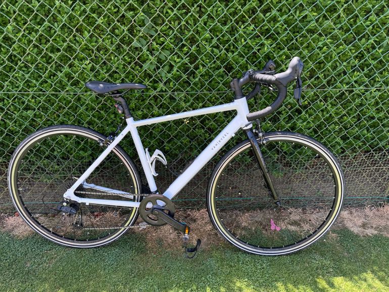 Gebrauchtes Van rysel Rennrad EDR Easy Aluminium BTWIN 8-fach-weiss 2025 2025 Road & Gravel, Weiß — Bild 1 von 10