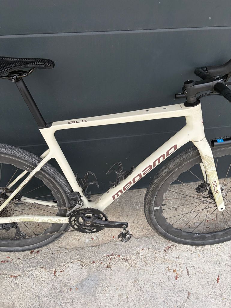 Used Megamo SILK GRX DI2 2025 2025 Road & Gravel, White — image 2 of 3