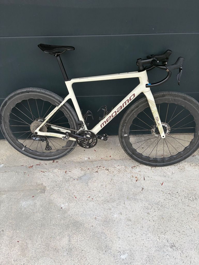 Used Megamo SILK GRX DI2 2025 2025 Road & Gravel, White — image 1 of 3