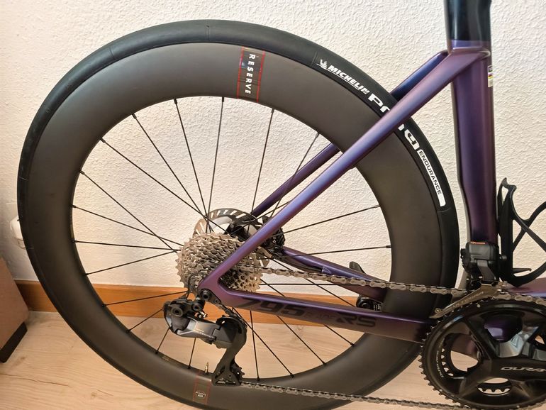 Used LOOK 795 BLSDE RS MODELO EQUIPO PROFESIONAL COFIDIS ZIPP Custom Shimano Ultegra Di2 2025 Road & Gravel, Purple — image 4 of 24