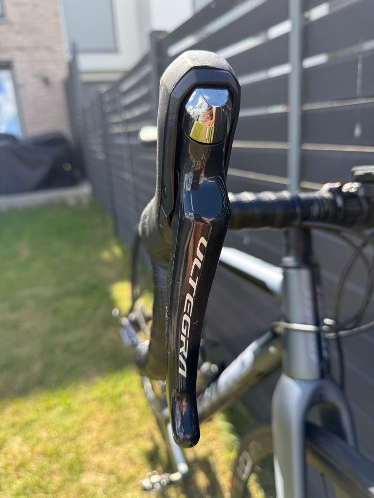 Used Stevens Vapor Shimano Ultegra 2021 Road & Gravel, Light Gray — image 3 of 5