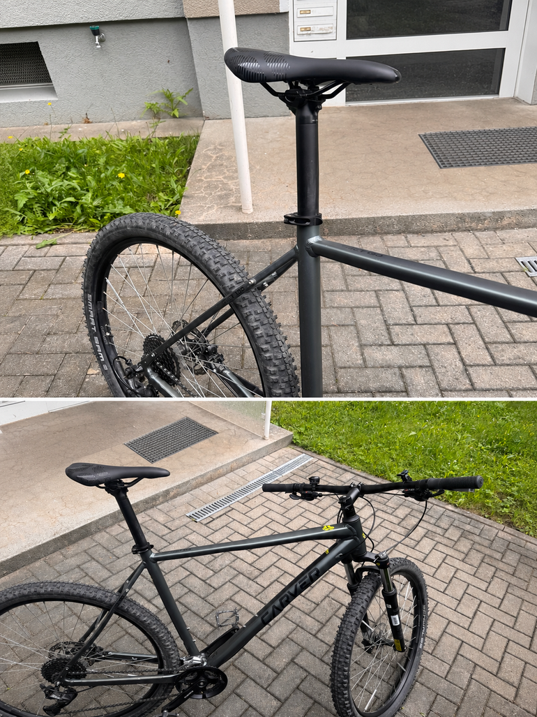 Gebrauchtes Carver Strict Shimano Altus 2024 Mountainbike, Hellgrau — Bild 2 von 3