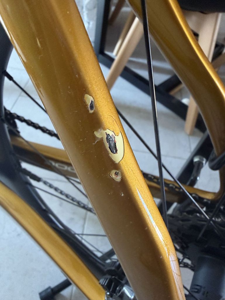 Gebrauchtes Pinarello Dogma F12 Disk Frameset 2019 Frameset 2019 Road & Gravel, Weiß — Bild 11 von 12