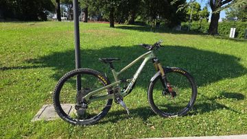 Used Cannondale Jekyll 1 2024 2024 Mountainbike, Green, 29 — image 2 of 6