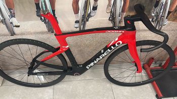 Used Pinarello F Custom Frameset 2024 Road & Gravel, Red — image 2 of 4