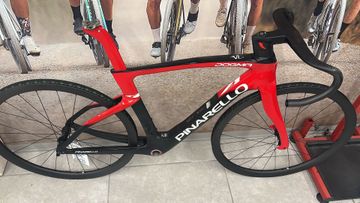 Used Pinarello F Custom Frameset 2024 Road & Gravel, Red — image 2 of 4