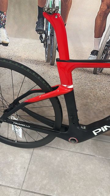 Used Pinarello F Custom Frameset 2024 Road & Gravel, Red — image 3 of 4