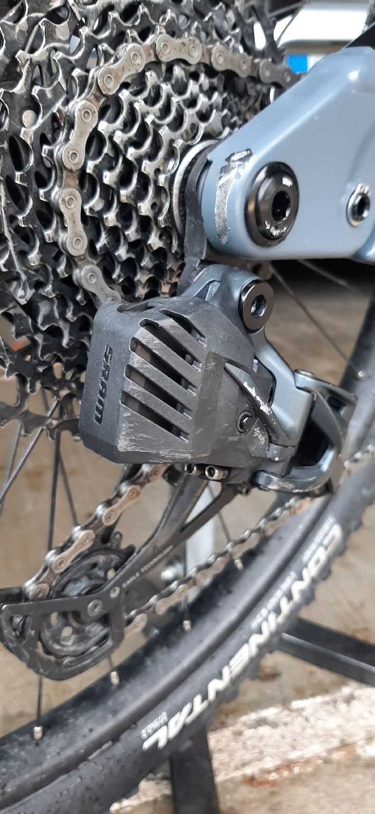 Used Ghost Asx 160 Universal 2023 Mountainbike, Light Gray, Mixed — image 8 of 12