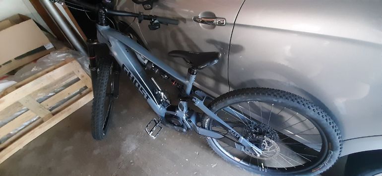 Used Ghost Asx 160 Universal 2023 Mountainbike, Light Gray, Mixed — image 7 of 12