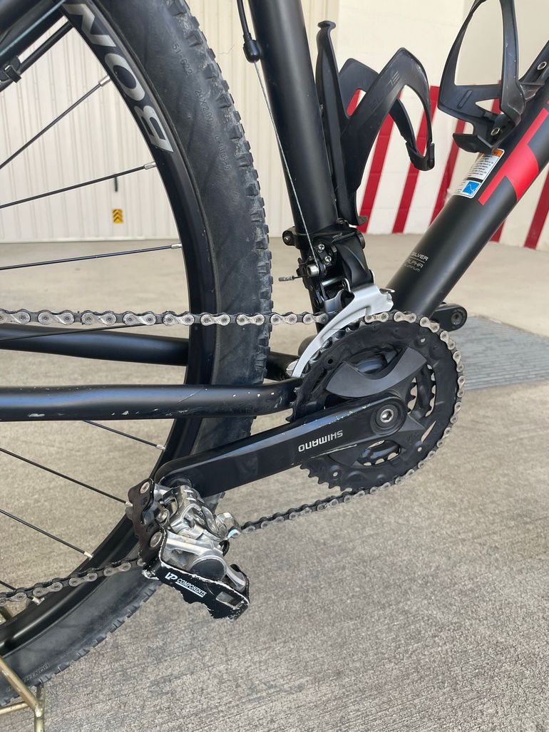 Gebrauchtes Trek Marlin+ Shimano Acera 2018 Mountainbike, Schwarz — Bild 10 von 11