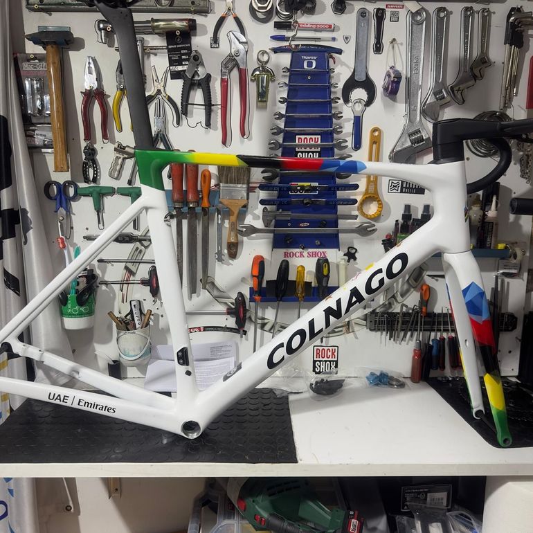 Used Colnago V5Rs Shimano Ultegra Di2 2025 Frameset 2025 Road & Gravel, White — image 1 of 7