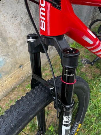 Used BMC Fourstroke 01 LTD 2023 Mountainbike, Red, 29 — image 16 of 18