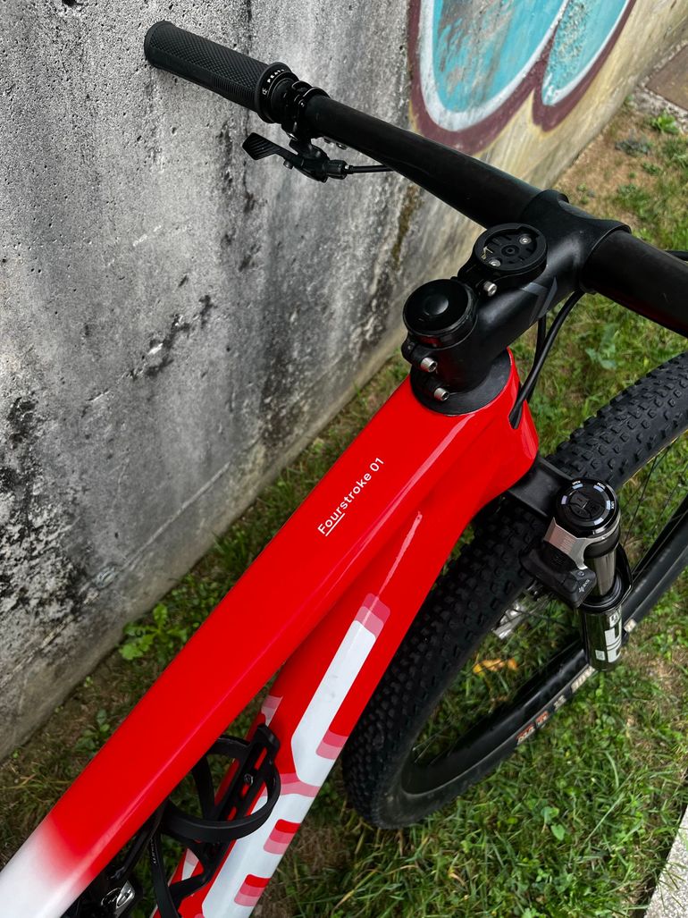 Used BMC Fourstroke 01 LTD 2023 Mountainbike, Red, 29 — image 12 of 18