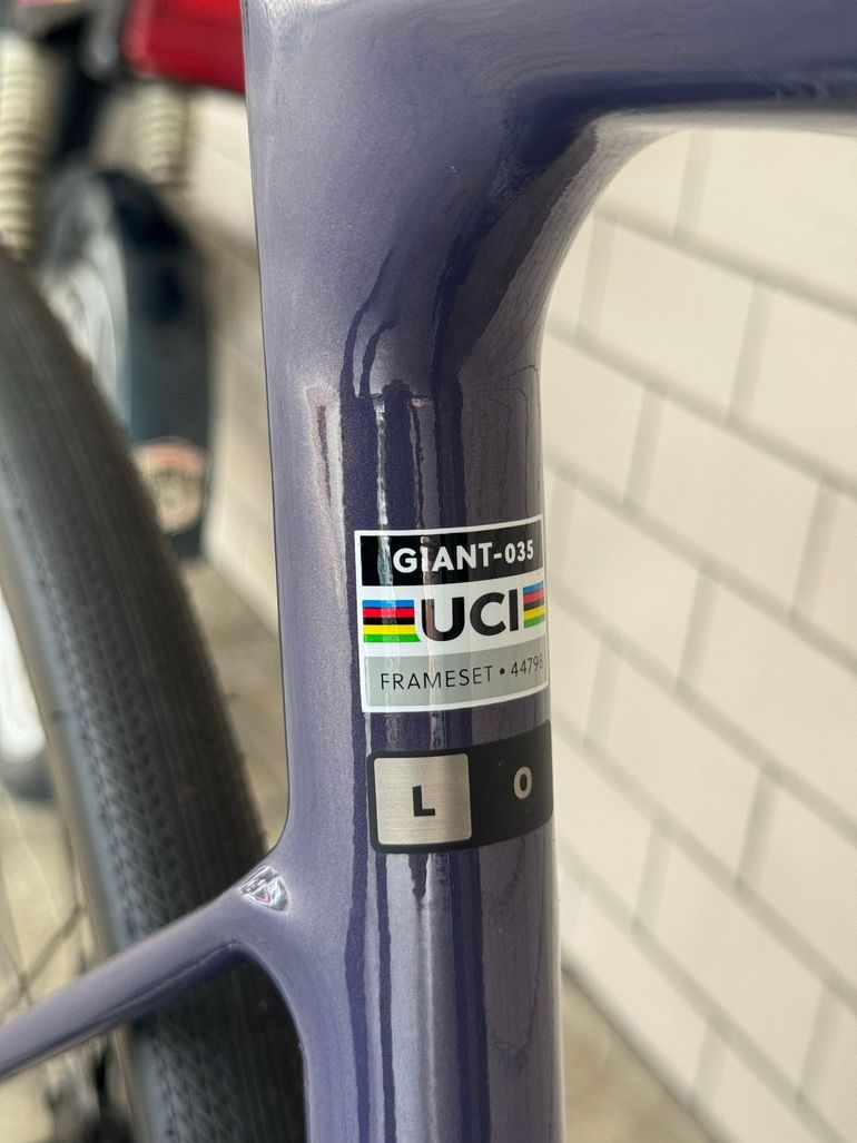 Giant Defy Advanced 0 2026 2026 Road & Gravel usato, Viola — immagine 11 di 13