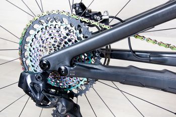 Used Specialized S-Works Stumpjumper EVO 2022 Mountainbike, Black — image 8 of 17