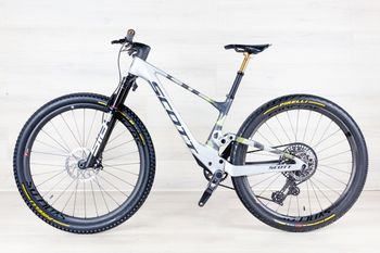 Used Scott Spark RC World Cup 2025 Mountainbike, Light Gray — image 2 of 16
