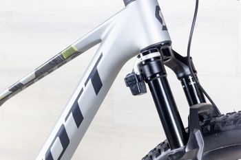 Used Scott Spark RC World Cup 2025 Mountainbike, Light Gray — image 10 of 16