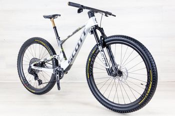 Used Scott Spark RC World Cup 2025 Mountainbike, Light Gray — image 5 of 16