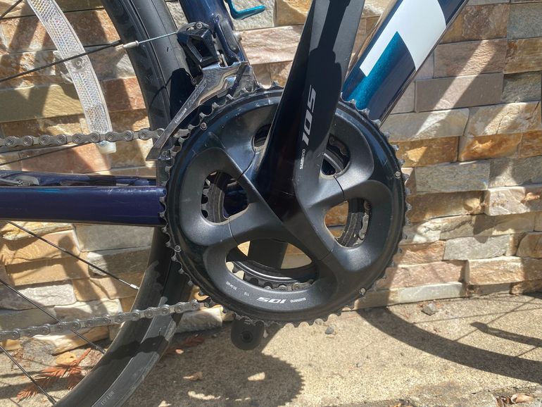Used Trek Émonda SL 5 2023 2023 Road & Gravel, Blue — image 3 of 6