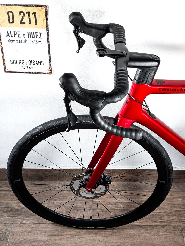 Gebrauchtes Cannondale SuperSix EVO Hi-MOD Disc Ultegra 2021 2021 Road & Gravel, Rot — Bild 11 von 24