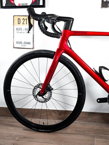 Gebrauchtes Cannondale SuperSix EVO Hi-MOD Disc Ultegra 2021 2021 Road & Gravel, Rot — Bild 7 von 24