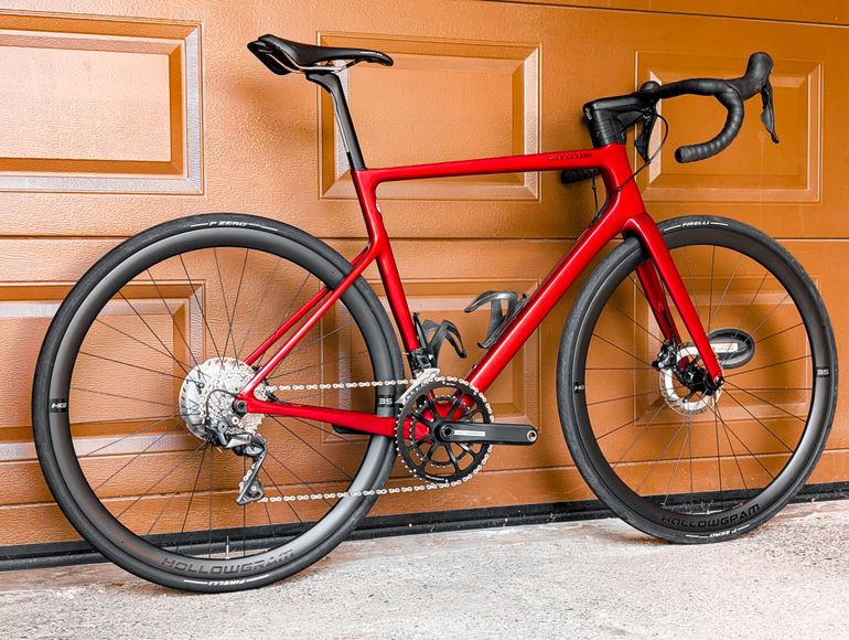 Gebrauchtes Cannondale SuperSix EVO Hi-MOD Disc Ultegra 2021 2021 Road & Gravel, Rot — Bild 3 von 24