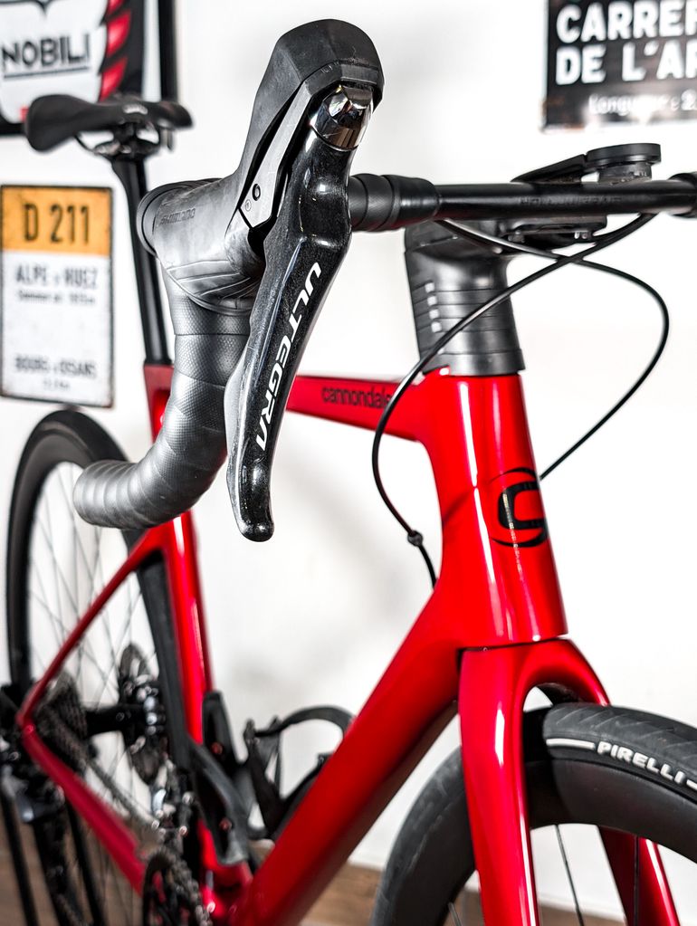 Gebrauchtes Cannondale SuperSix EVO Hi-MOD Disc Ultegra 2021 2021 Road & Gravel, Rot — Bild 20 von 24