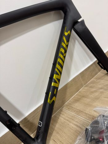 Gebrauchtes S Works Custom Frameset 2025 Road & Gravel, Schwarz — Bild 2 von 6