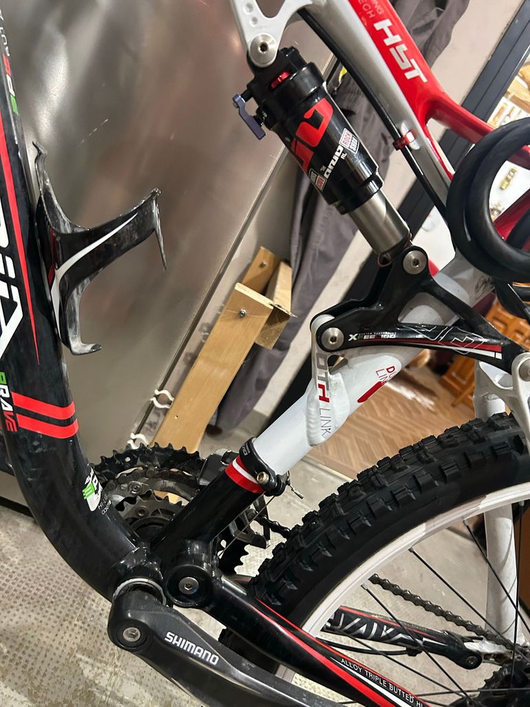 Gebrauchtes Olympia Custom Shimano Deore XT 2014 Mountainbike, Rot — Bild 5 von 10
