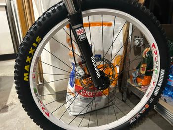 Gebrauchtes Olympia Custom Shimano Deore XT 2014 Mountainbike, Rot — Bild 9 von 10