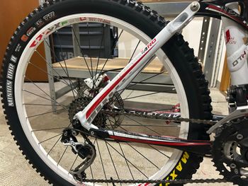 Gebrauchtes Olympia Custom Shimano Deore XT 2014 Mountainbike, Rot — Bild 10 von 10
