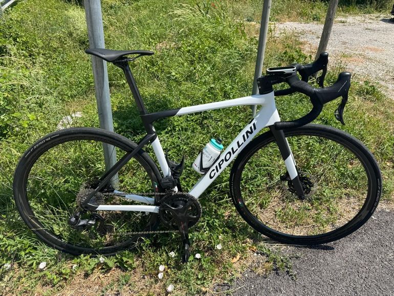 Used Cipollini DOLOMIA - Campagnolo Super Record WRL 13s - Campagnolo Bora WTO 45 2025 2025 Road & Gravel, White — image 2 of 7