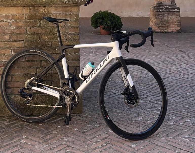 Used Cipollini DOLOMIA - Campagnolo Super Record WRL 13s - Campagnolo Bora WTO 45 2025 2025 Road & Gravel, White — image 3 of 7
