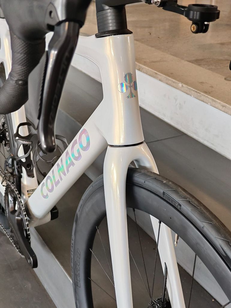 Used Colnago V4Rs Shimano Ultegra Di2 2025 2025 Road & Gravel, White — image 7 of 8