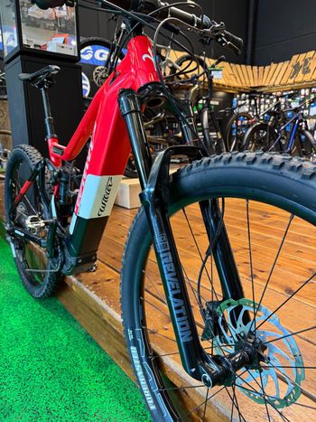Used Wilier e903TRN PRO SHIMANO XT 1X12 2023 2023 Mountainbike, Red — image 5 of 11