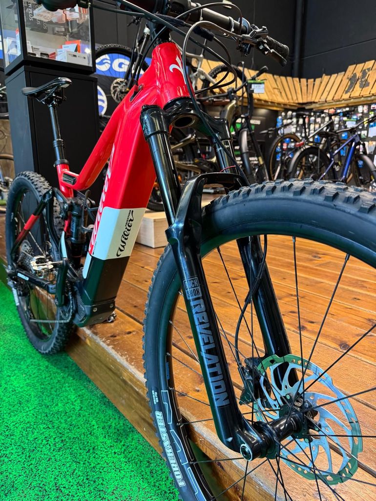Used Wilier e903TRN PRO SHIMANO XT 1X12 2023 2023 Mountainbike, Red — image 5 of 11