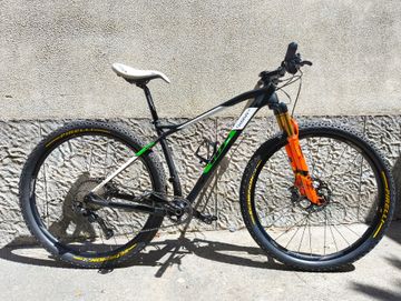 Brugt WILIER 101X X12 Black Green Limited Edition Custom Shimano Deore XT 2020 MTB