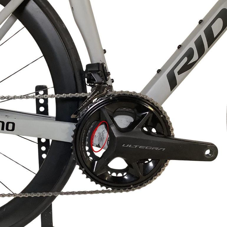 Used Ridley Falcn RS Disc Ultegra DI2 2023 Road & Gravel, Light Gray — image 4 of 5