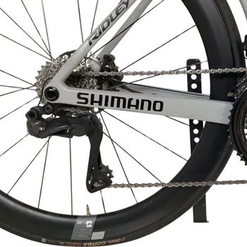 Used Ridley Falcn RS Disc Ultegra DI2 2023 Road & Gravel, Light Gray — image 5 of 5