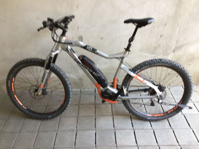 Gebrauchtes Haibike Hard Seven 8.0 2019 Mountainbike, Hellgrau — Bild 1 von 6