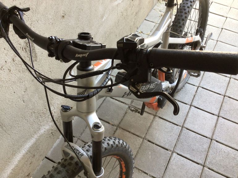 Gebrauchtes Haibike Hard Seven 8.0 2019 Mountainbike, Hellgrau — Bild 5 von 6