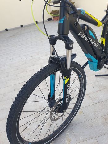Haibike Hardseven Shimano Deore 2017 Mountainbike de segunda mano, Azul — imagen 6 de 7