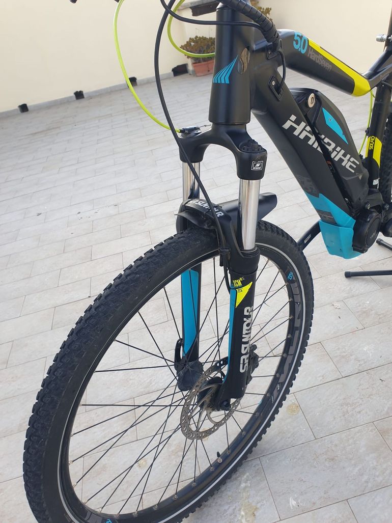 Haibike Hardseven Shimano Deore 2017 Mountainbike de segunda mano, Azul — imagen 6 de 7
