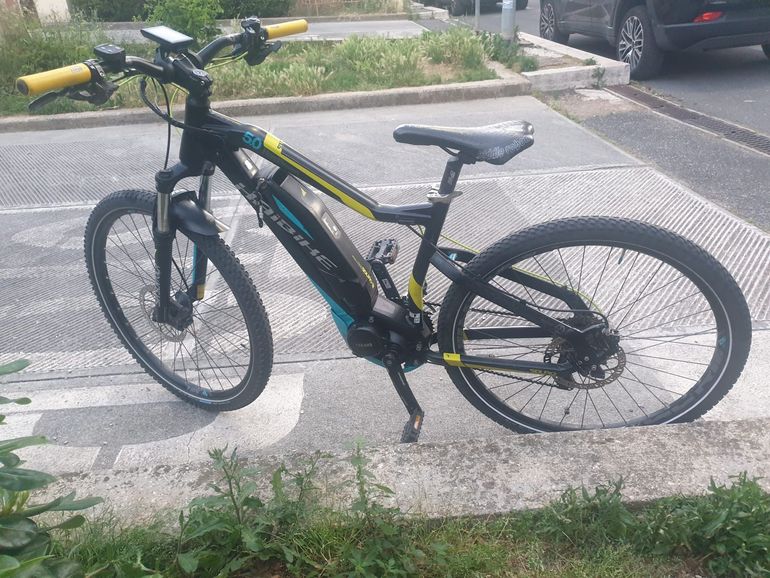 Haibike Hardseven Shimano Deore 2017 Mountainbike de segunda mano, Azul — imagen 4 de 7