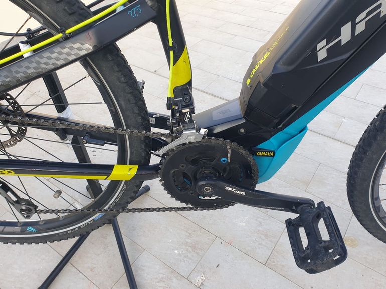 Haibike Hardseven Shimano Deore 2017 Mountainbike de segunda mano, Azul — imagen 7 de 7
