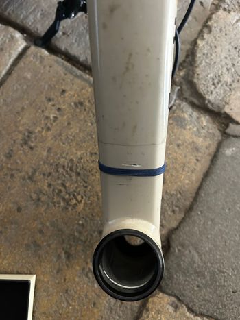 Used Commencal T.E.M.P.O. Frame 2023 Frameset 2023 Mountainbike, White, 29 — image 2 of 5